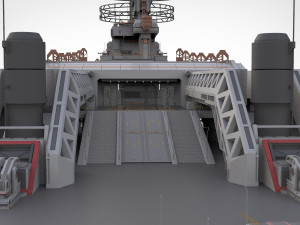 The missile attack warning system 3D Model