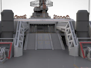 The missile attack warning system 3D Model