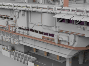 The missile attack warning system 3D Model