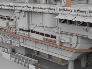 The missile attack warning system 3D Model