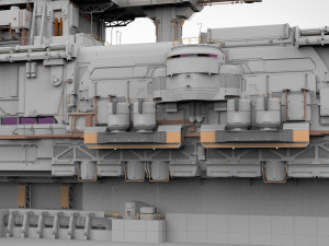 The missile attack warning system 3D Model