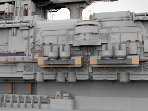 The missile attack warning system 3D Model