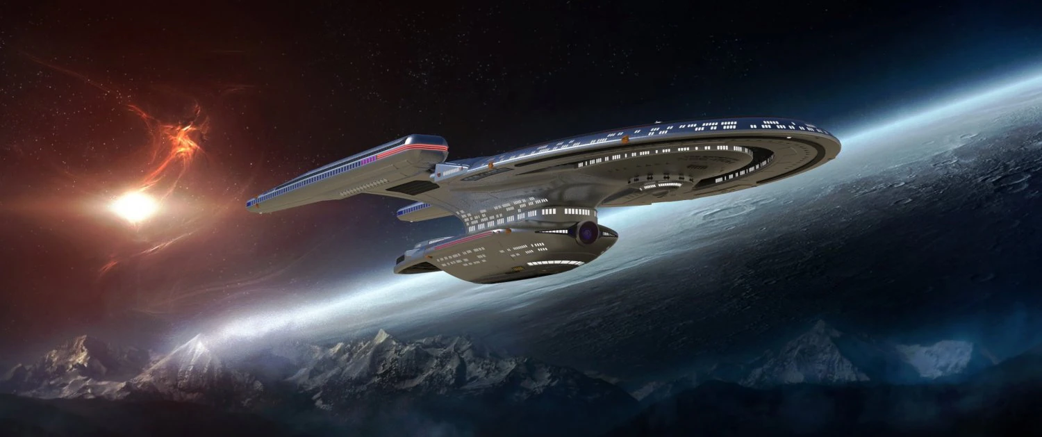 Star trek uss enterprise ncc 1701-f 3D Model .c4d .max .obj .3ds .fbx .stl .blend 