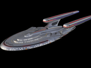 Star trek uss enterprise ncc 1701-f 3D 모델