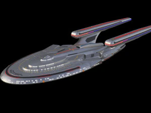 Star trek uss enterprise ncc 1701-f 3D Model