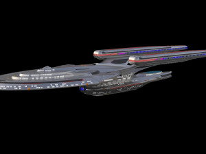 Star trek uss enterprise ncc 1701-f 3D 모델