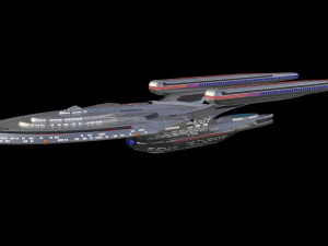Star trek uss enterprise ncc 1701-f 3D Model