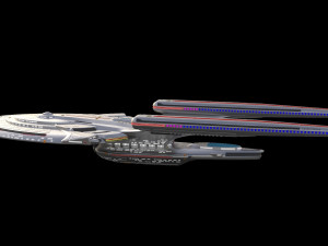 Star trek uss enterprise ncc 1701-f 3D 모델