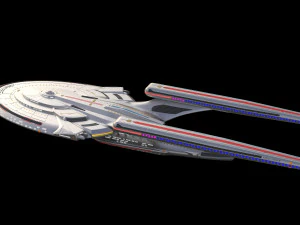 Star trek uss enterprise ncc 1701-f 3D Model