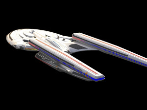 Star trek uss enterprise ncc 1701-f 3D 모델