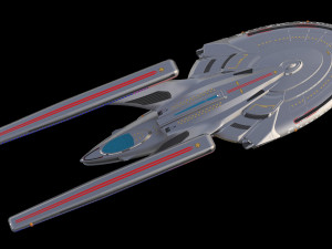 Star trek uss enterprise ncc 1701-f 3D 모델
