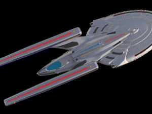 Star trek uss enterprise ncc 1701-f 3D Model