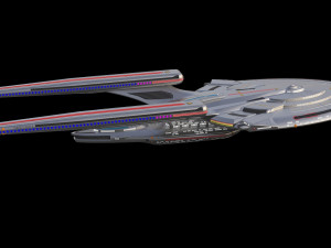 Star trek uss enterprise ncc 1701-f 3D 모델