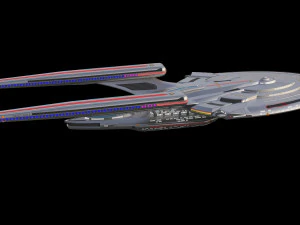 Star trek uss enterprise ncc 1701-f 3D Model