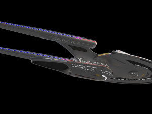 Star trek uss enterprise ncc 1701-f 3D 모델