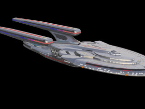 Star trek uss enterprise ncc 1701-f 3D 모델