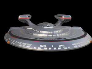 Star trek uss enterprise ncc 1701-f 3D 모델