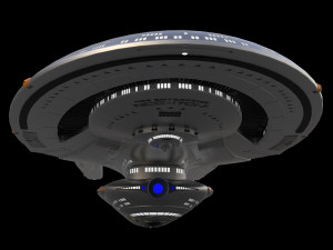 Star trek uss enterprise ncc 1701-f 3D 모델