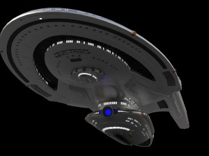 Star trek uss enterprise ncc 1701-f 3D 모델
