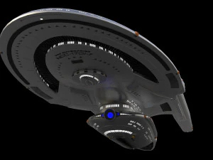 Star trek uss enterprise ncc 1701-f 3D Model