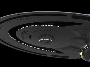Star trek uss enterprise ncc 1701-f 3D 모델