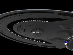 Star trek uss enterprise ncc 1701-f 3D Model