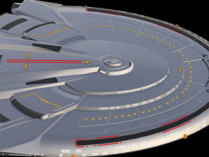 Star trek uss enterprise ncc 1701-f 3D 모델