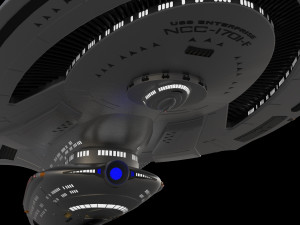 Star trek uss enterprise ncc 1701-f 3D 모델