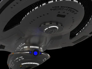 Star trek uss enterprise ncc 1701-f 3D Model