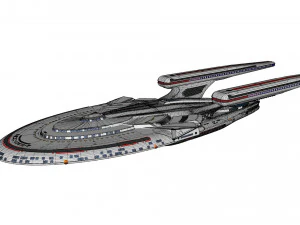 Star trek uss enterprise ncc 1701-f 3D Model
