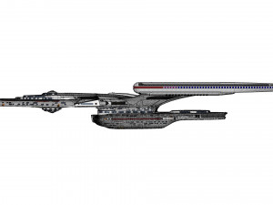 Star trek uss enterprise ncc 1701-f 3D 모델
