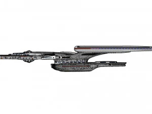 Star trek uss enterprise ncc 1701-f 3D Model