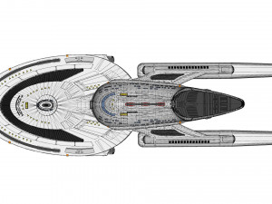 Star trek uss enterprise ncc 1701-f 3D 모델