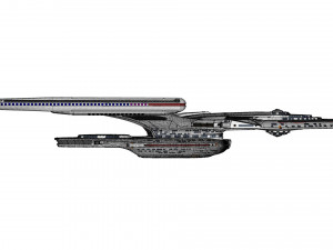 Star trek uss enterprise ncc 1701-f 3D 모델