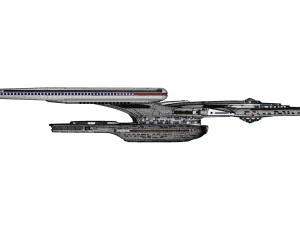 Star trek uss enterprise ncc 1701-f 3D Model