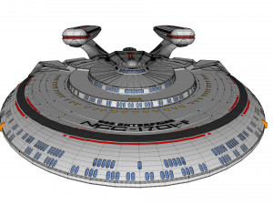 Star trek uss enterprise ncc 1701-f 3D 모델