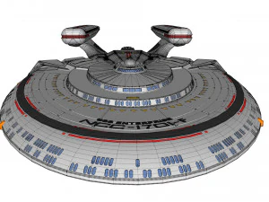 Star trek uss enterprise ncc 1701-f 3D Model