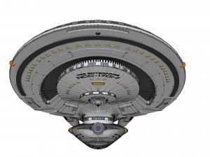 Star trek uss enterprise ncc 1701-f 3D 모델