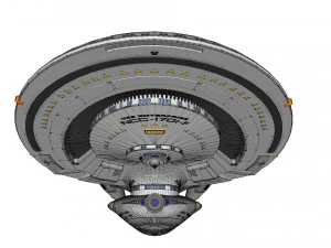 Star trek uss enterprise ncc 1701-f 3D Model