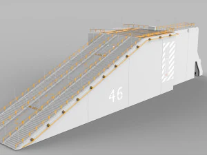 Sci-fi architecture elements collection 7 3D Model