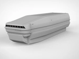 Sci-fi architecture elements collection 7 3D Model