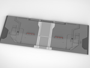 Sci-fi architecture elements collection 7 3D 模型