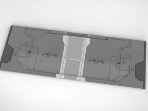 Sci-fi architecture elements collection 7 3D Model
