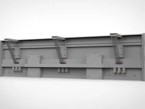Sci-fi architecture elements collection 7 3D Model