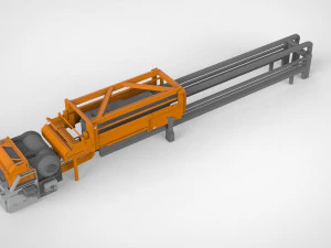 Sci-fi architecture elements collection 13 3D Model