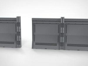 Sci-fi architecture elements collection 13 3D 模型