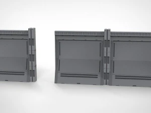 Sci-fi architecture elements collection 13 3D Model