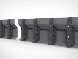 Sci-fi architecture elements collection 13 3D Model