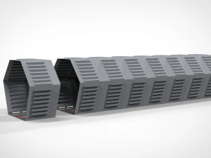 Sci-fi architecture elements collection 13 3D Model