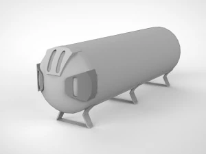 Sci-fi architecture elements collection 13 3D Model